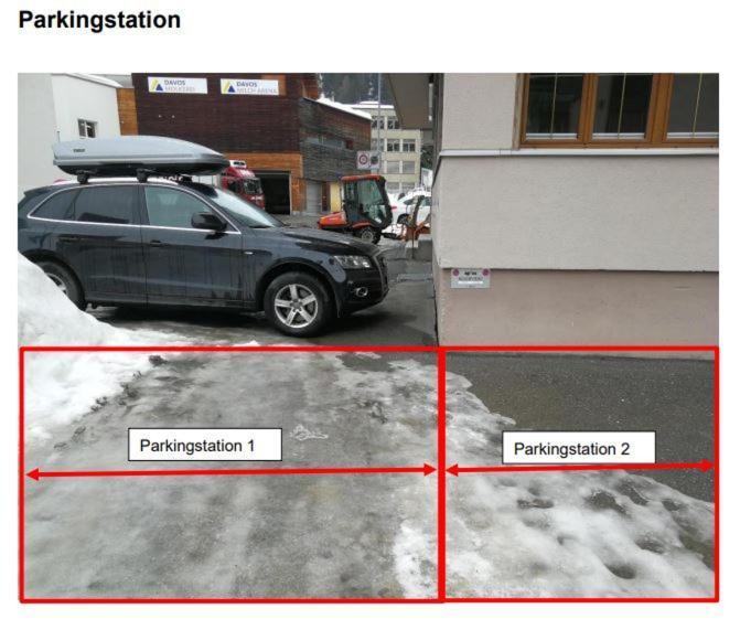 Haus Rhaetikon 1. Og, Links Lejlighed Davos Eksteriør billede
